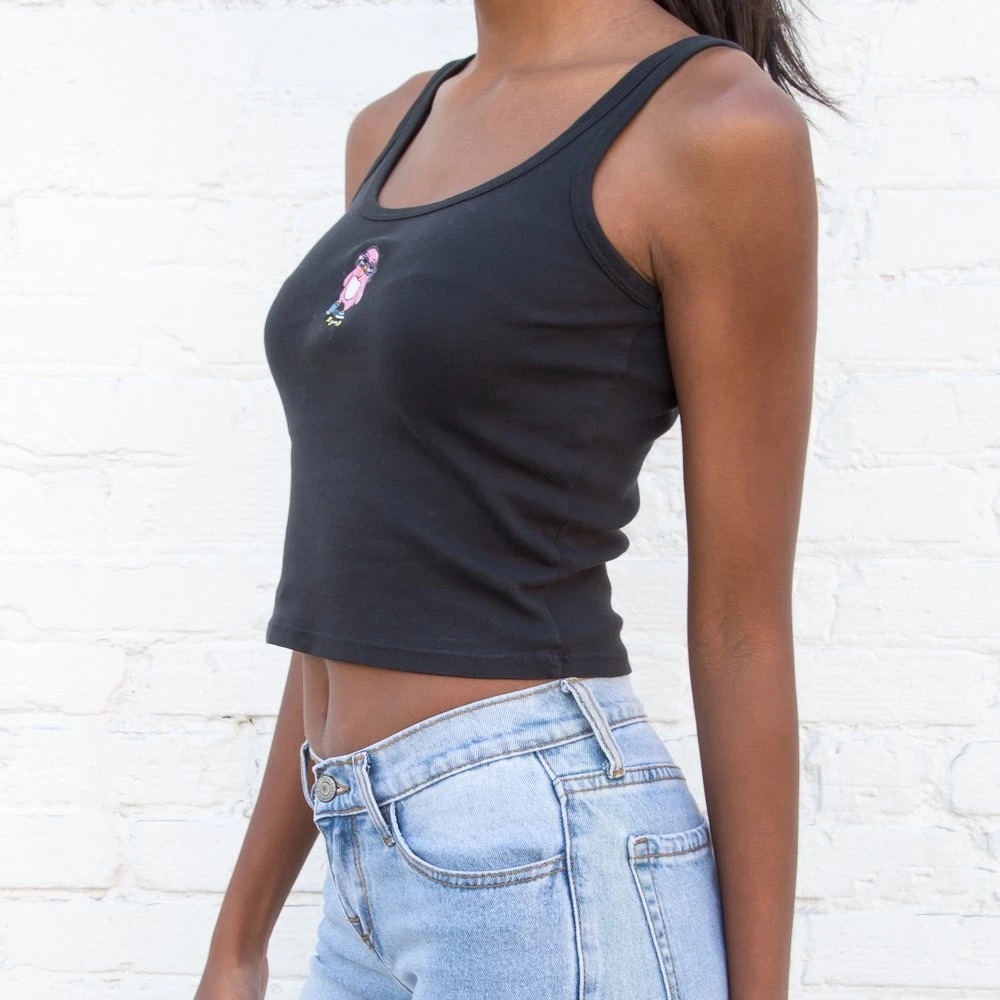 Brandy Melville penguin tank top.